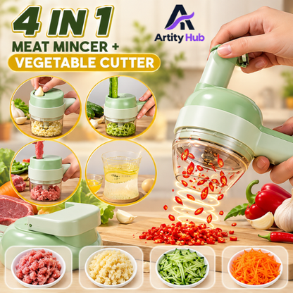 4 In 1 Electric Wireless Grinder